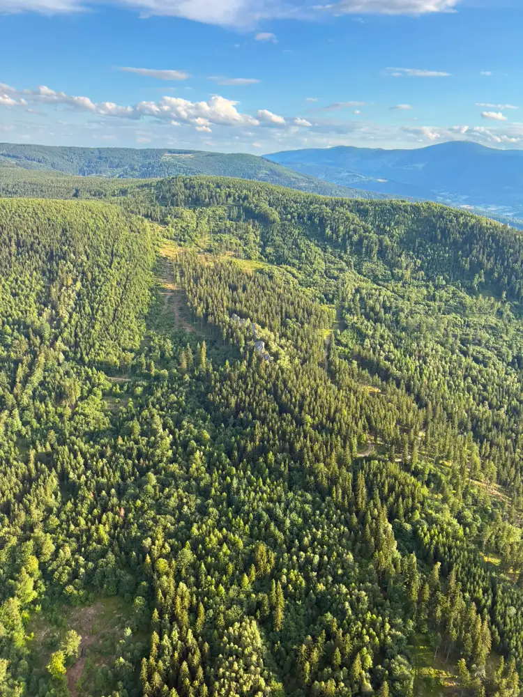 Lot balonem nad Czernicą — kadr 5
